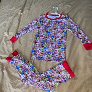 Strawberry Shortcake Character Print Bamboo Set